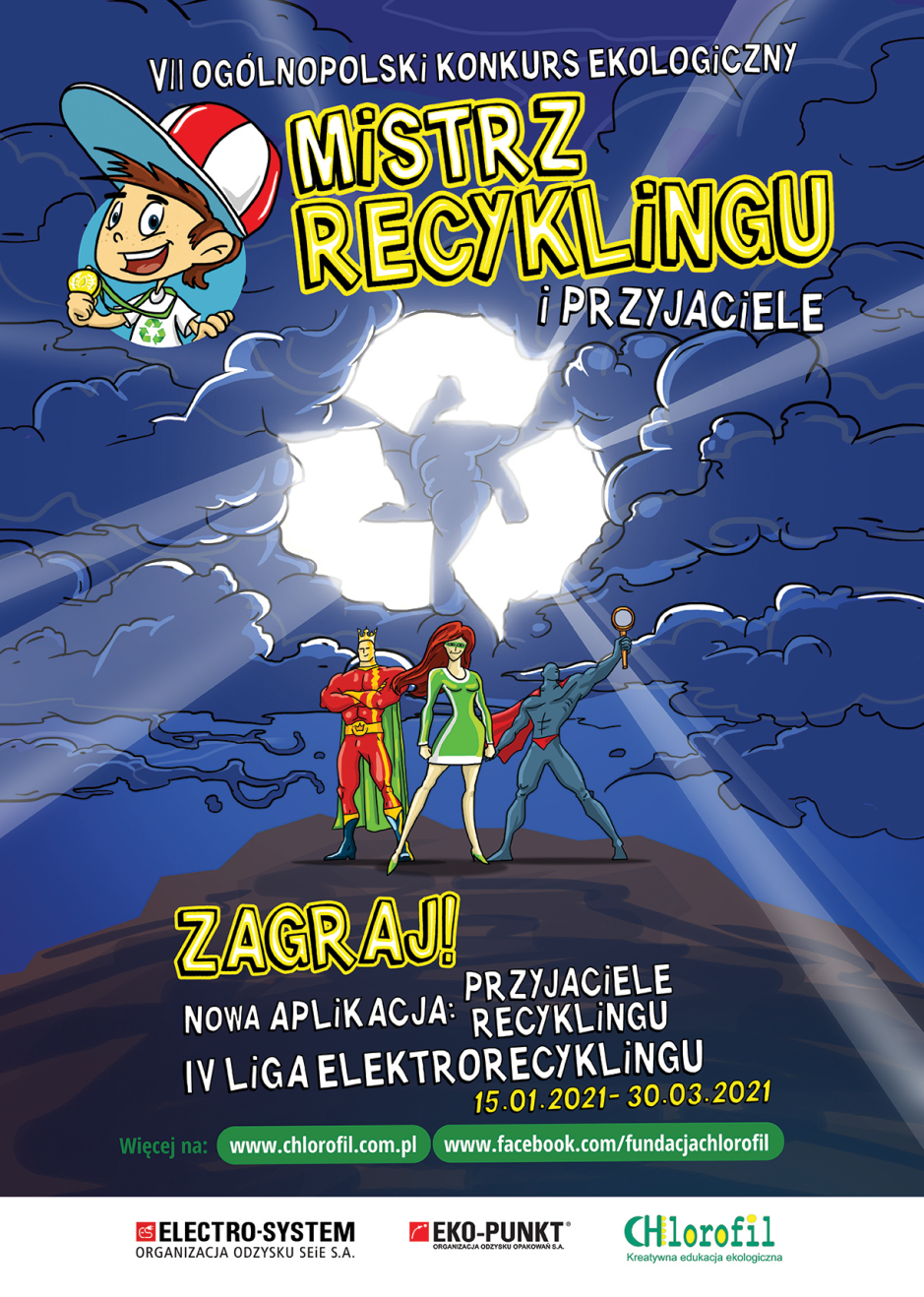 Mistrz Recyklingu - plakat Mistrz Recyklingu - plakat