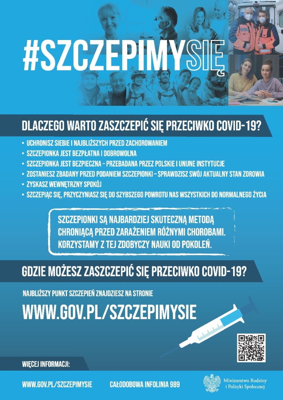 Plakat - Szczepimy się Plakat - Szczepimy się