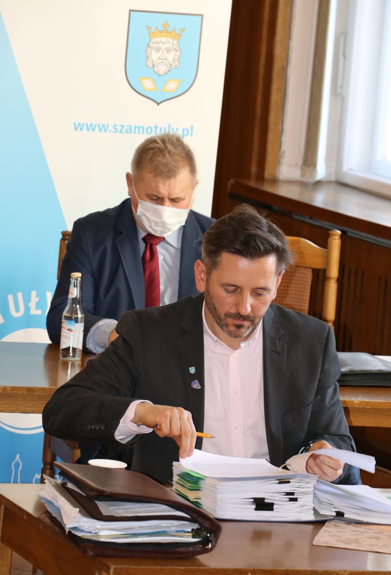 Radni Miasta i Gminy Szamotuły podczas XXVI sesji Radni Miasta i Gminy Szamotuły podczas XXVI sesji