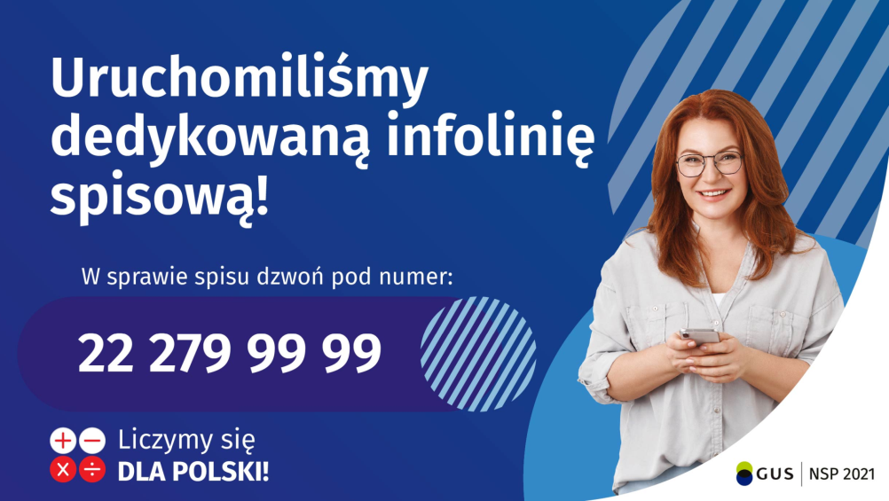 Grafika - Narodowy Spis Powszechny - infolinia Grafika - Narodowy Spis Powszechny - infolinia