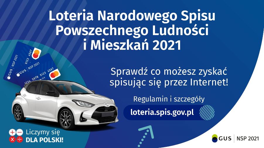 Grafika - Narodowy Spis Powszechny - loteria