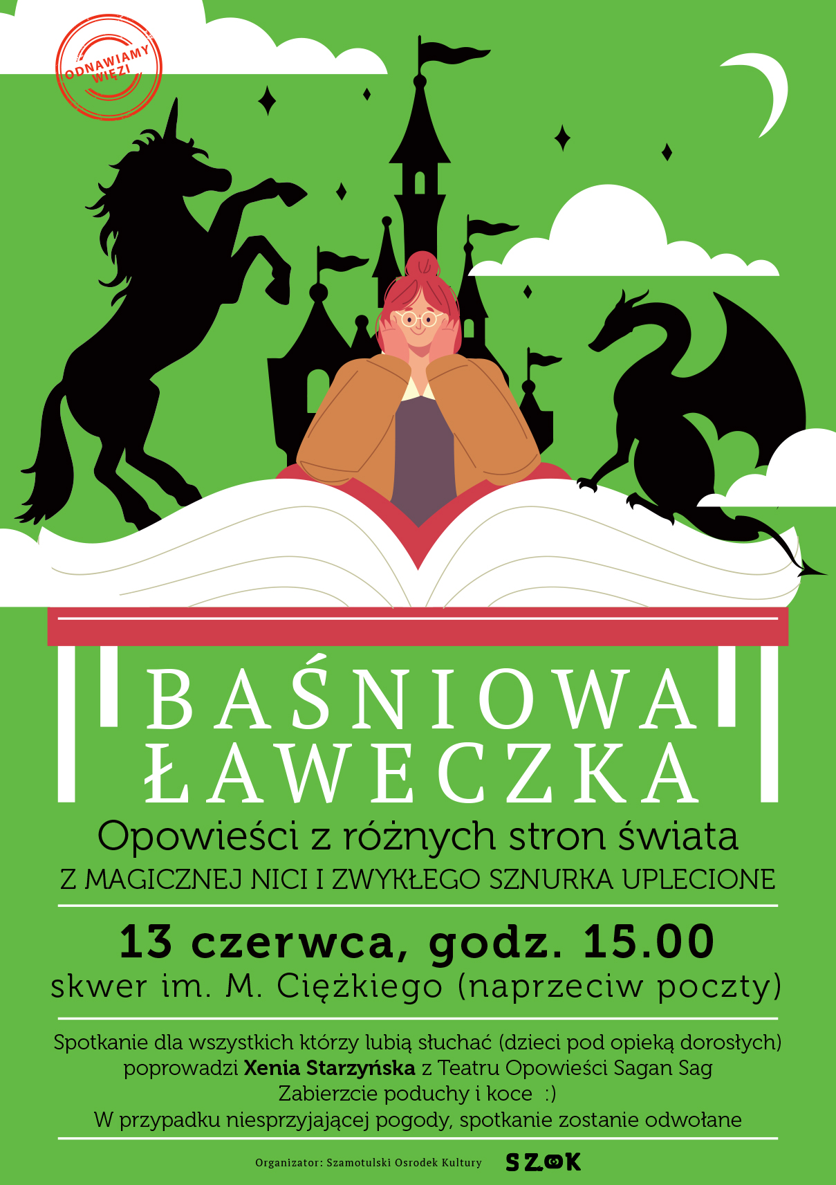 Plakat - Baśniowa ławeczka - Spotkanie