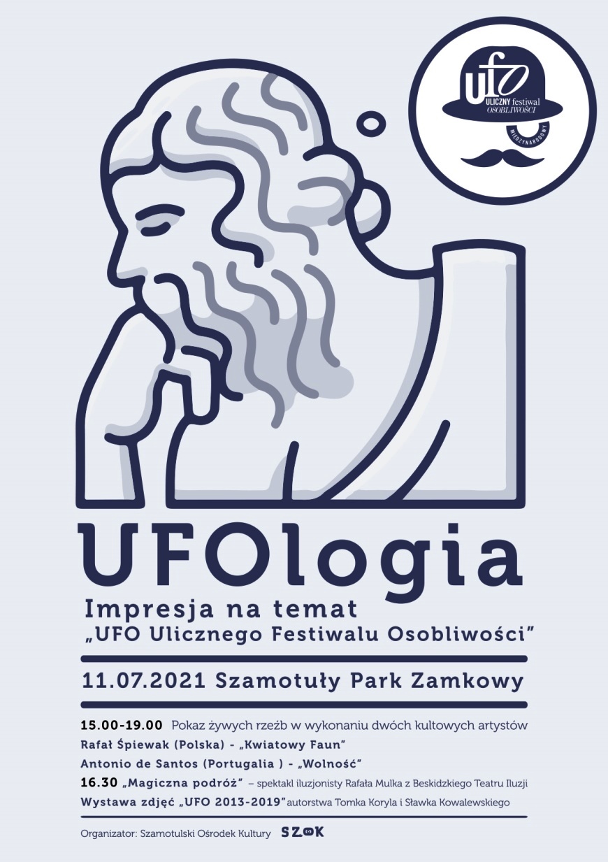 Grafika - plakat UFOlogia.