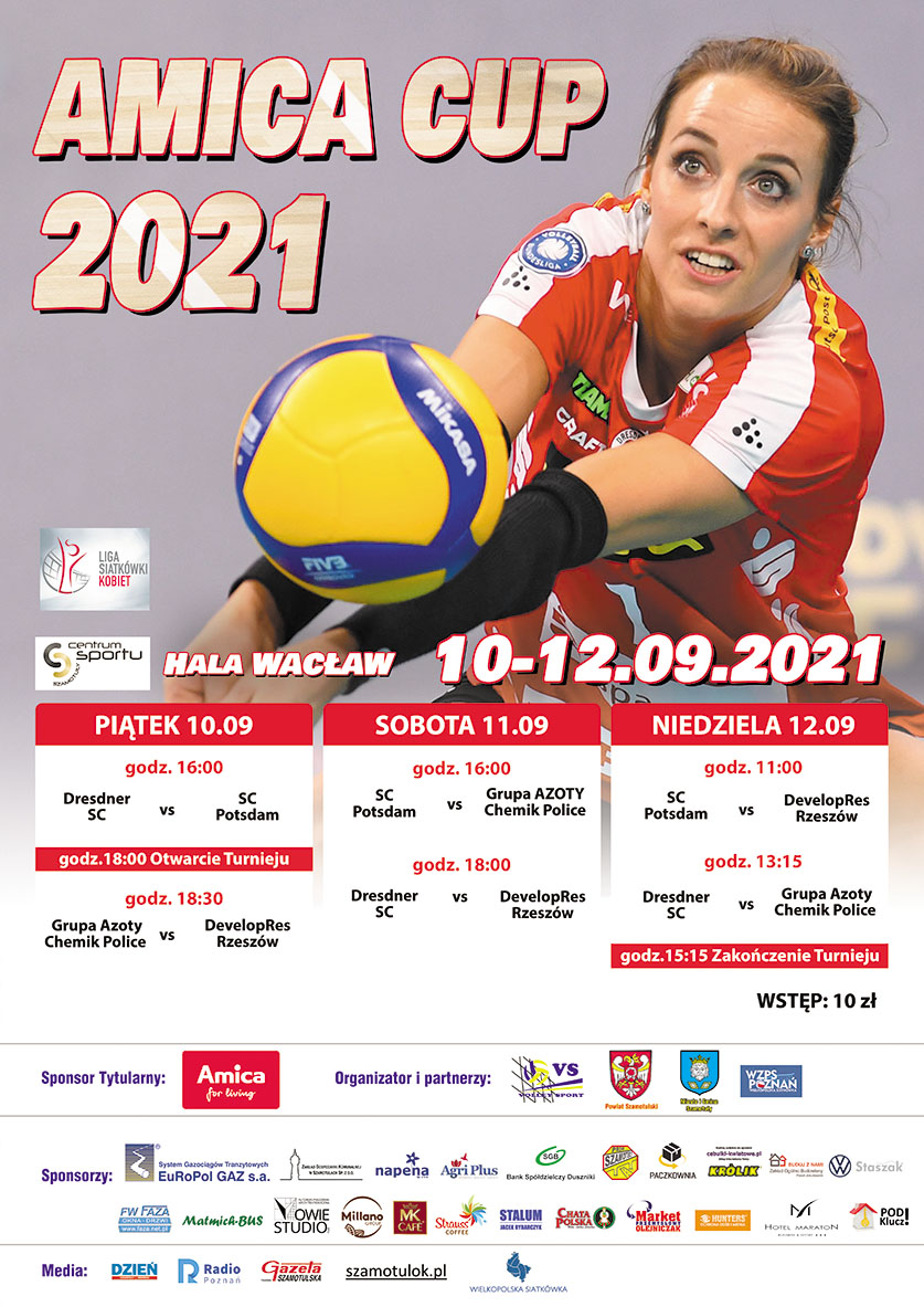 Plakat - Amica Cup 2021