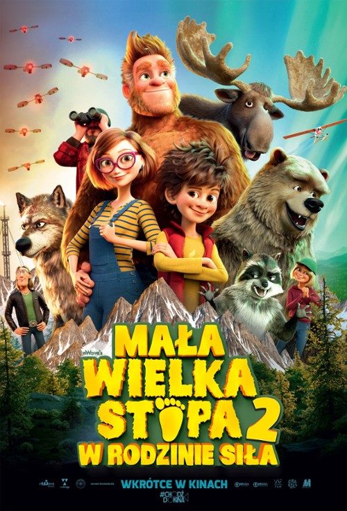Plakat - Mała, Wielka Stopa - Repertuar Kina