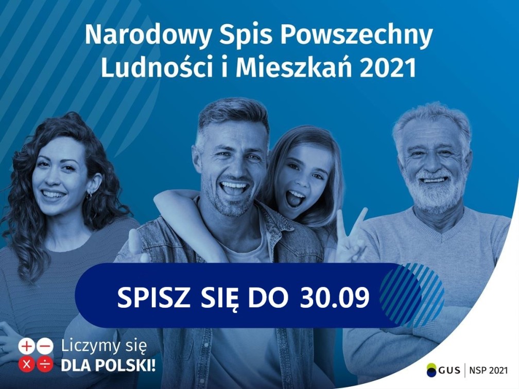 Grafika - Narodowy Spis Powszechny - Trwa do 30.09