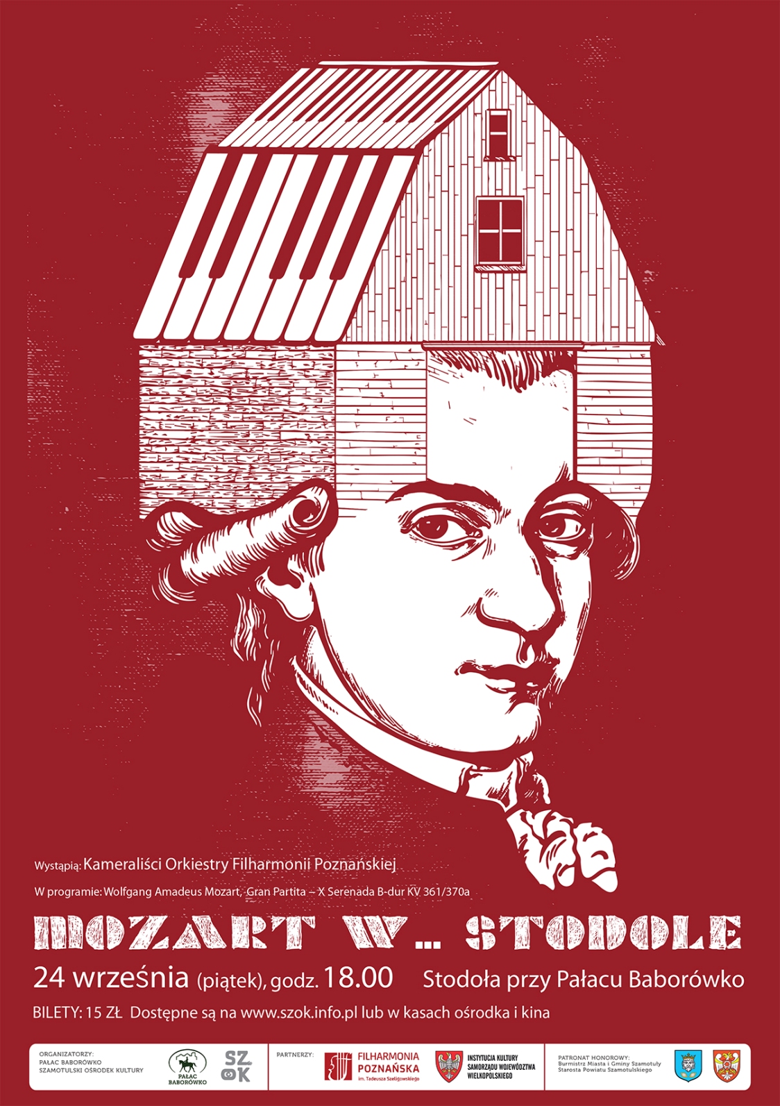 Plakat - Mozart w Stodole