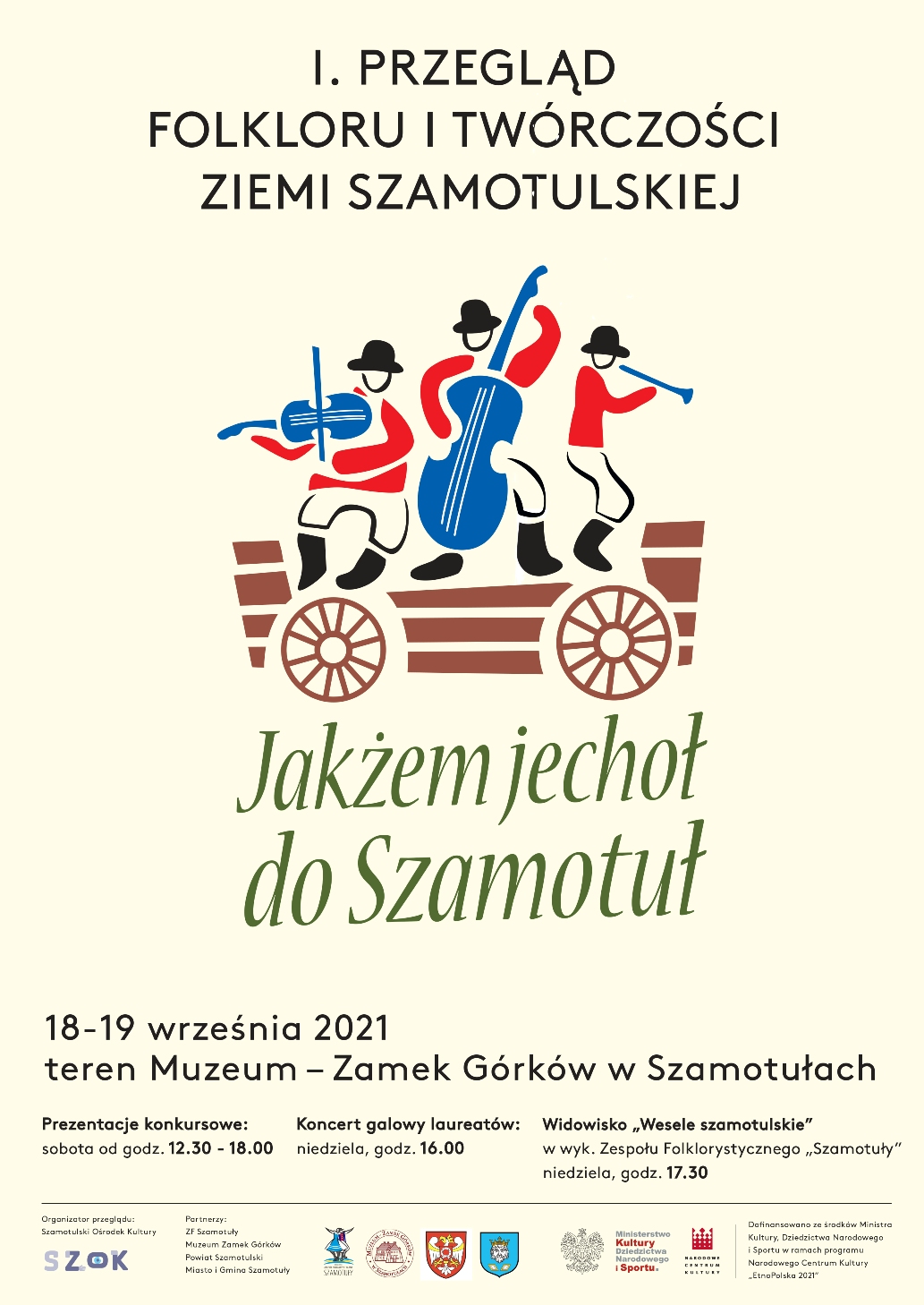 Plakat - 1. Przegląd folkloru i twórczości Plakat - 1. Przegląd folkloru i twórczości