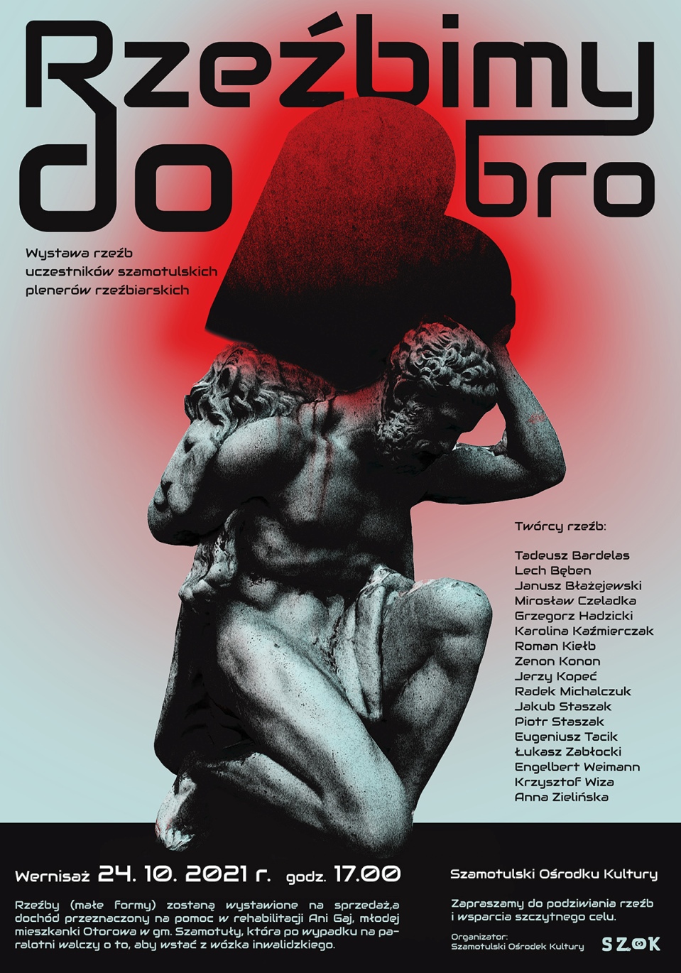 Plakat - Rzeźbimy Dobro Plakat - Rzeźbimy Dobro