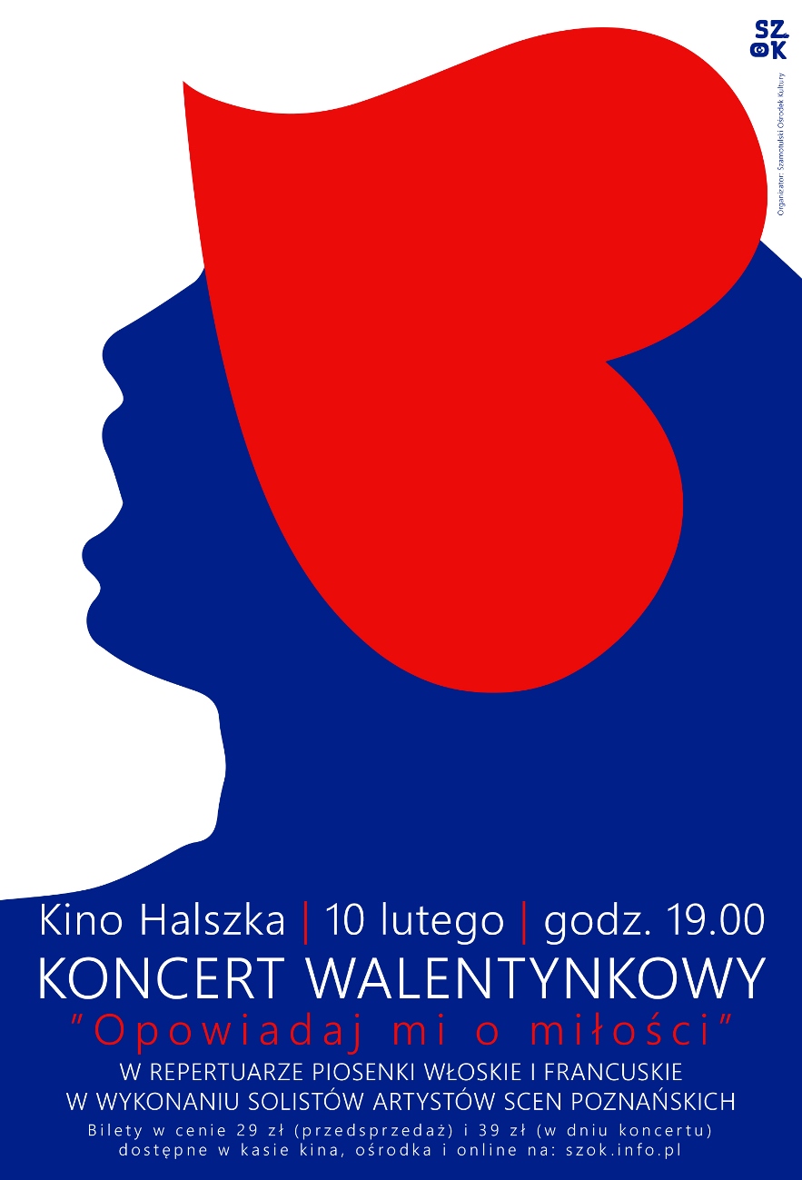 Plakat - koncert walentynkowy