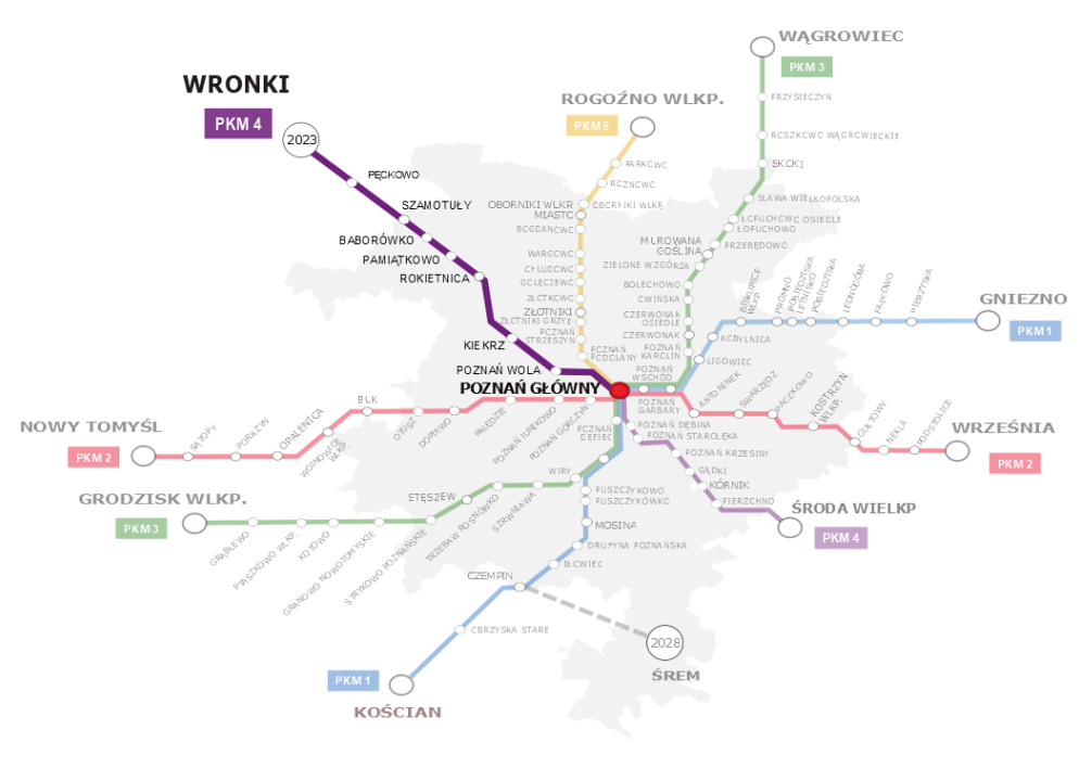 Zdjęcie - Porozumienie dotyczące linii Poznańskiej Kolei Metropolitalnej Zdjęcie - Porozumienie dotyczące linii Poznańskiej Kolei Metropolitalnej