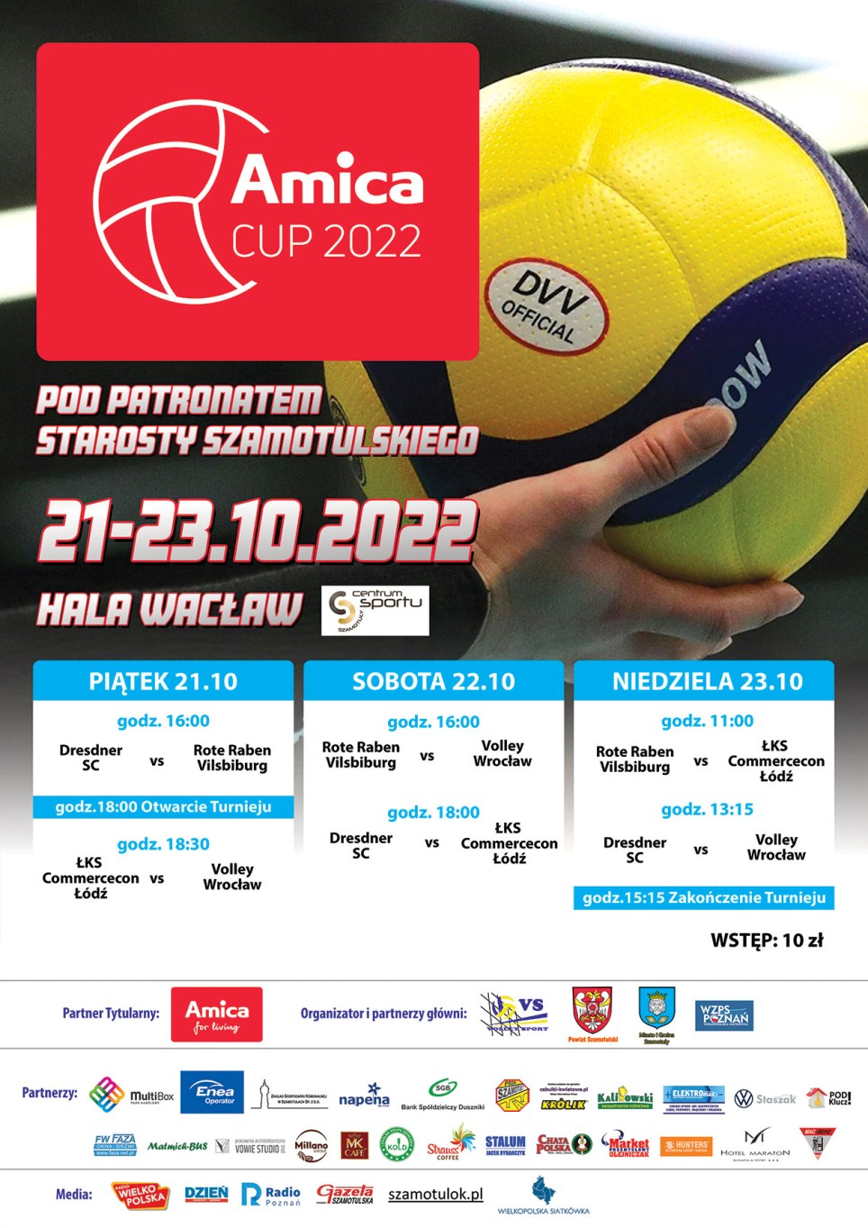 Plakat - Amica Cup