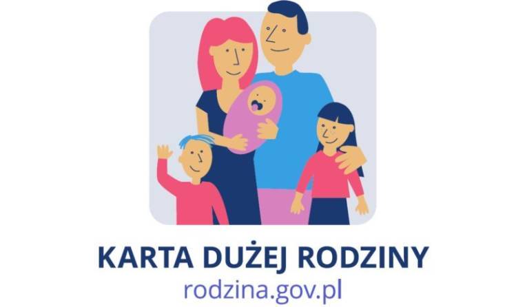 Grafika - Karta Dużej Rodziny
