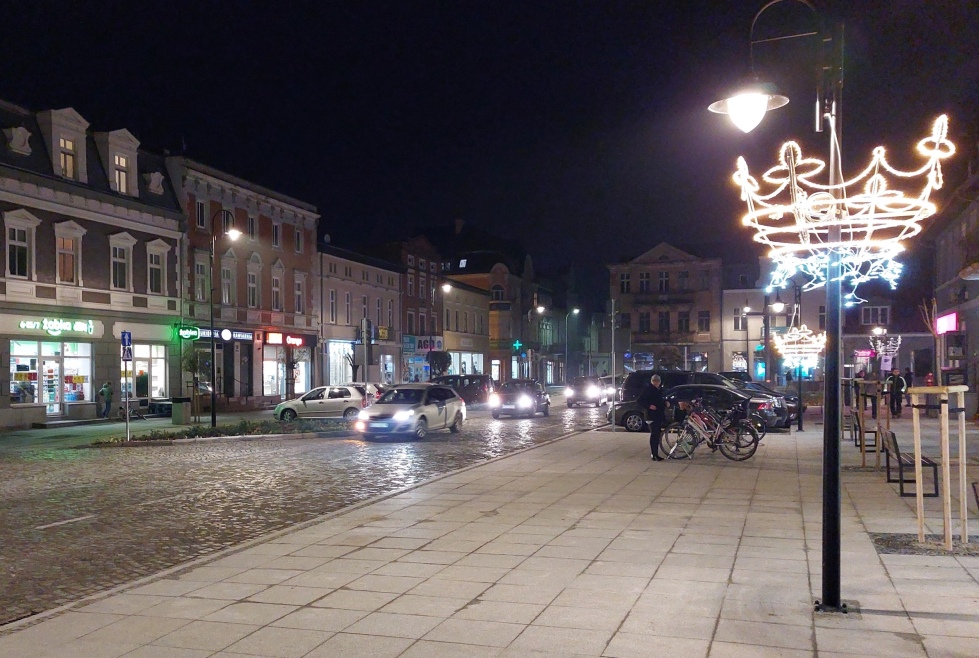 Zdjęcie - Iluminacje świąteczne na rynku Zdjęcie - Iluminacje świąteczne na rynku