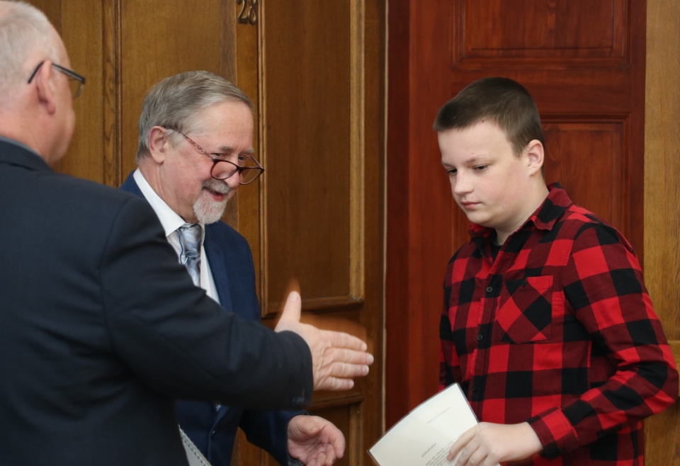 Zdjęcie - I Sesja Młodzieżowej Rady MiG Szamotuły III kadencji