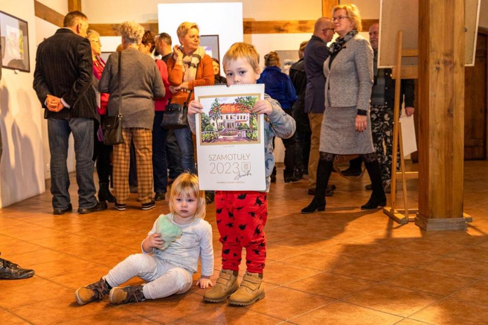 Zdjęcie - Wystawa akwareli "Szamotuły. Inne spojrzenie Viktorii Popovej"