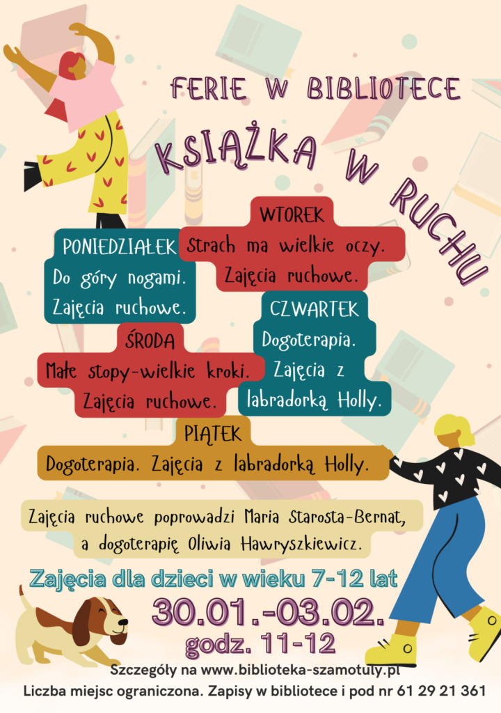 Grafika - Ferie w Bibliotece