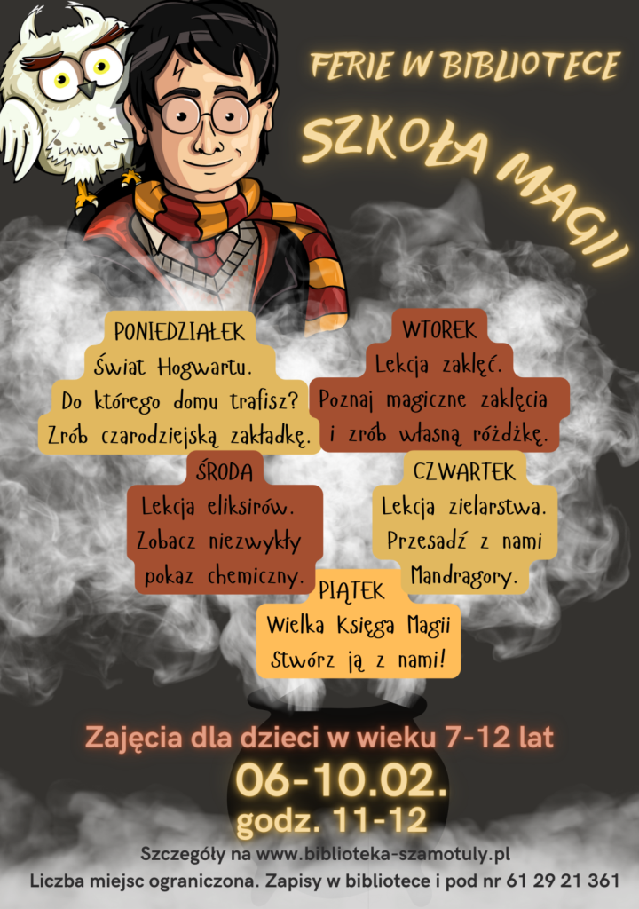 Grafika - Ferie w Bibliotece