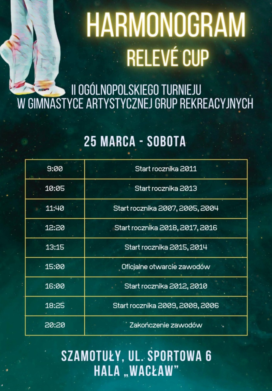 Plakat - Releve Cup