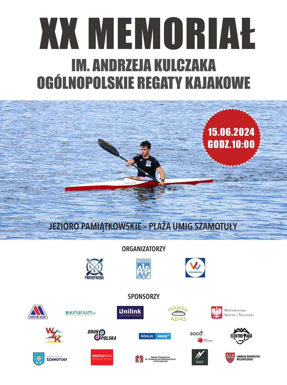 Plakat - Regaty Kajakowe