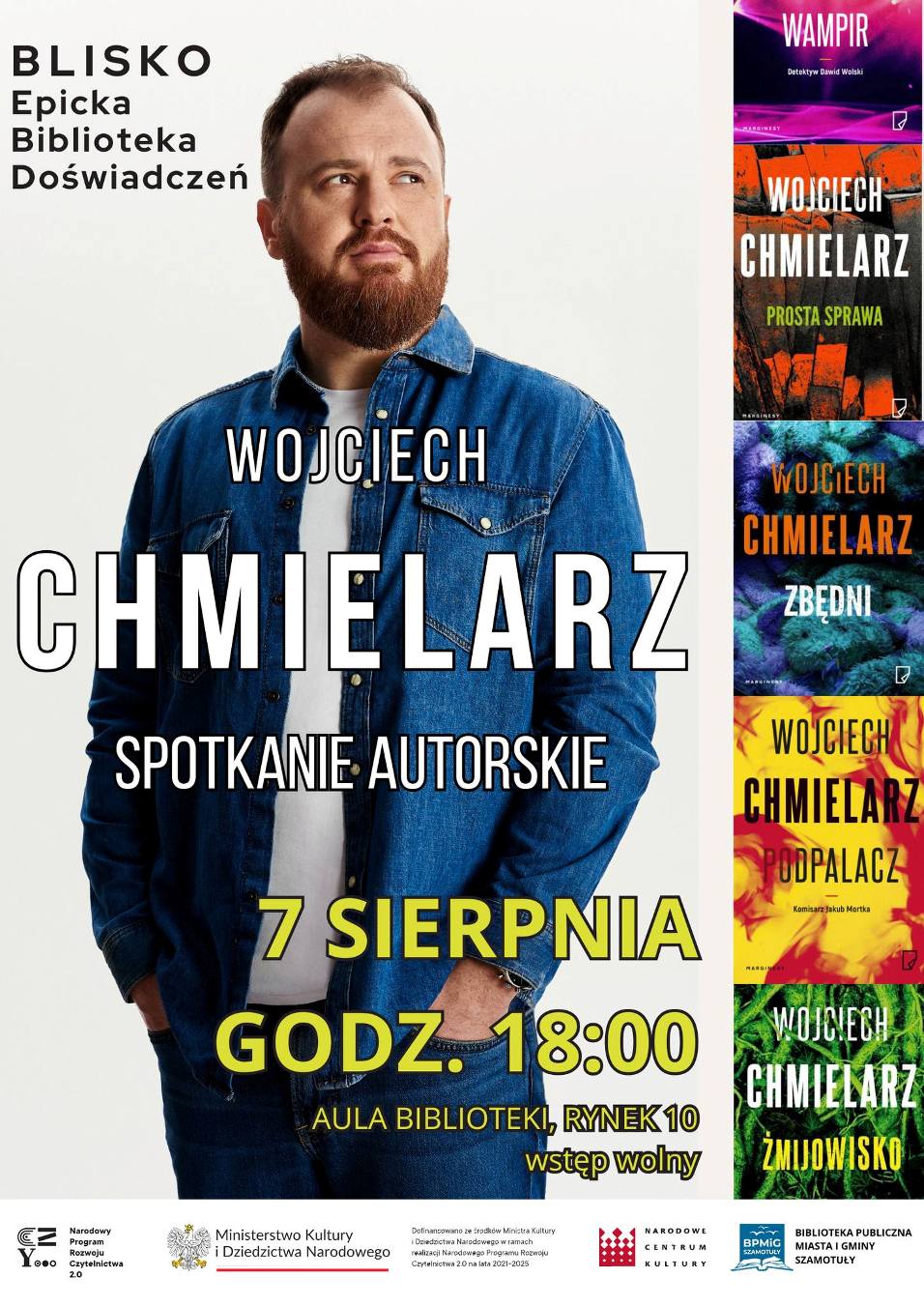 Plakat - Spotkanie Autorskie