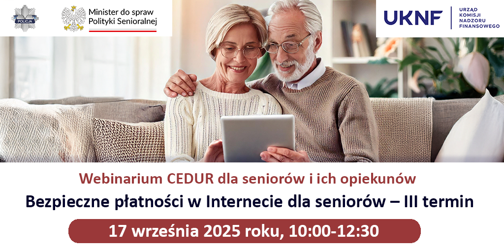 baner reklamujący szkolenie
