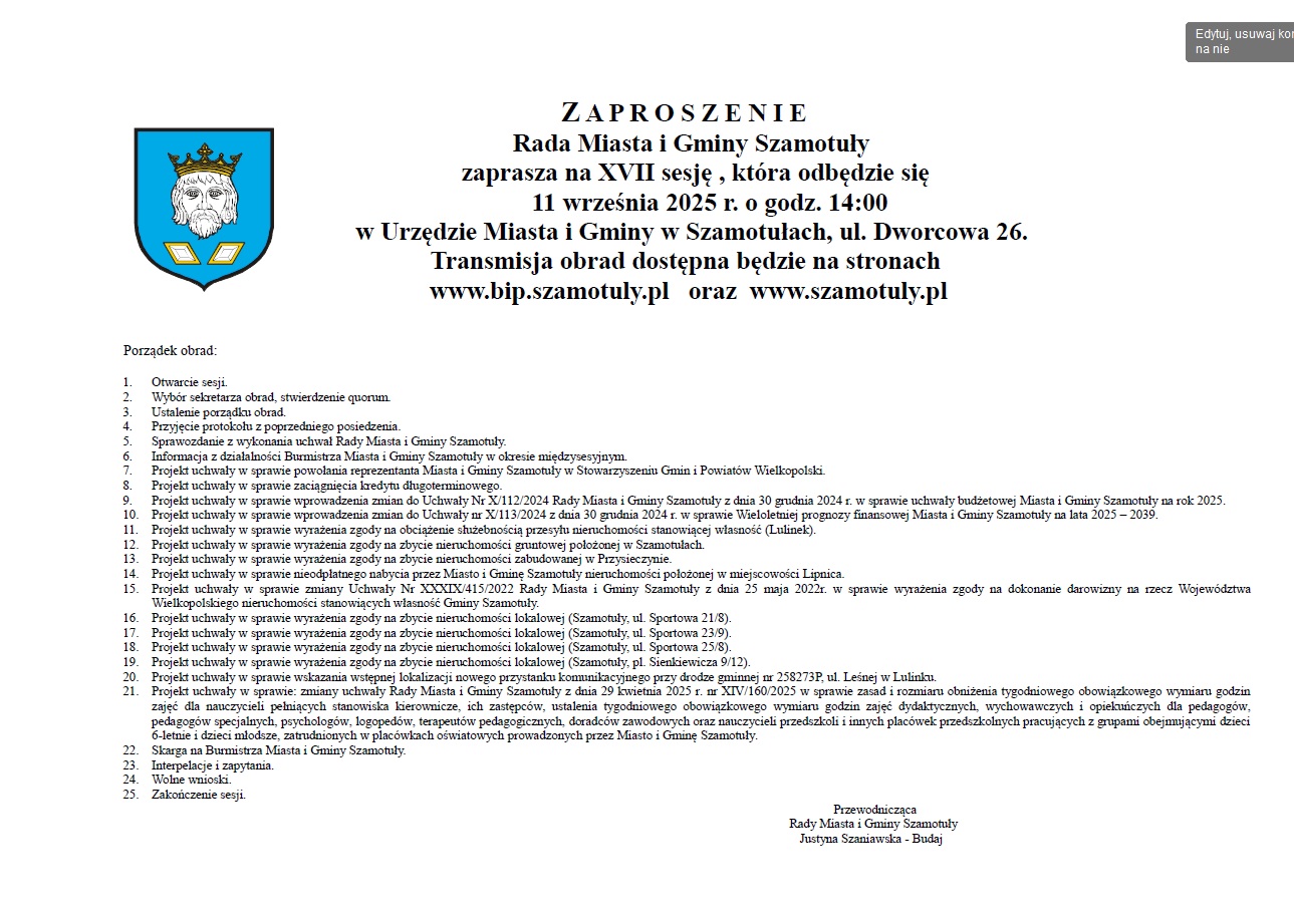 Program sesji