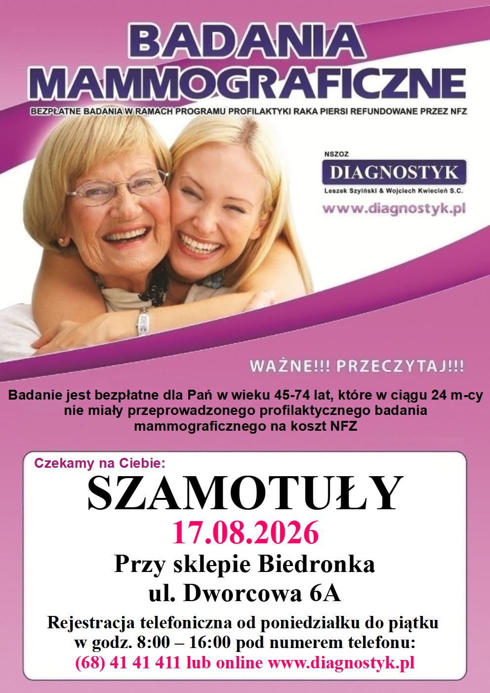 plakat informacyjny
