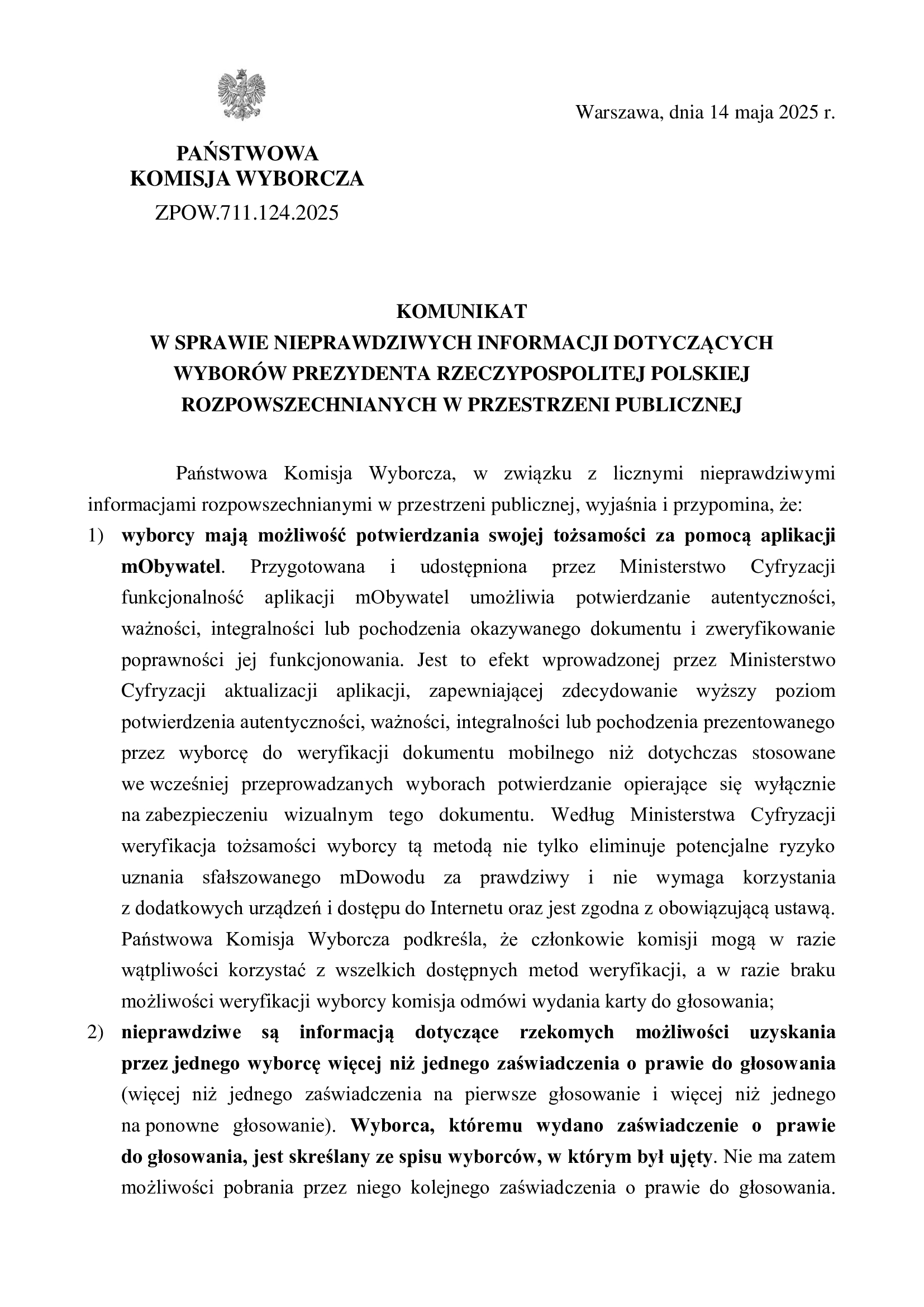wybory