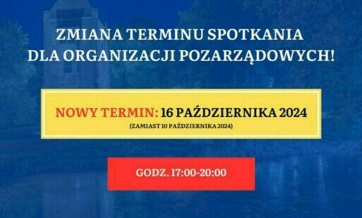 Zdjęcie do Zmiana terminu spotkania