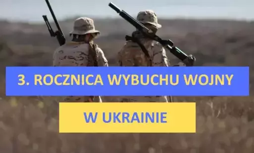 Zdjęcie do Trzecia rocznica wybuchu wojny w Ukrainie 