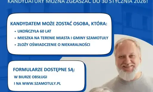 Zdjęcie do NAB&Oacute;R KANDYDAT&Oacute;W DO GMINNEJ RADY SENIOR&Oacute;W