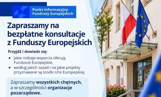Zdjęcie do  Bezpłatne konsultacje z Funduszy Europejskich w Szamotułach!