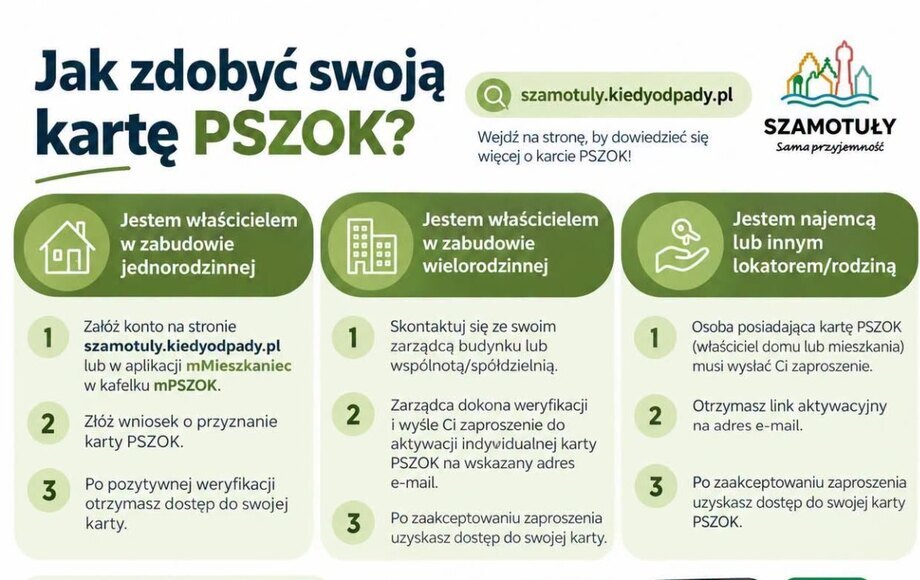 Miasto Szamotuły wprowadza cyfrową kartę mPSZOK