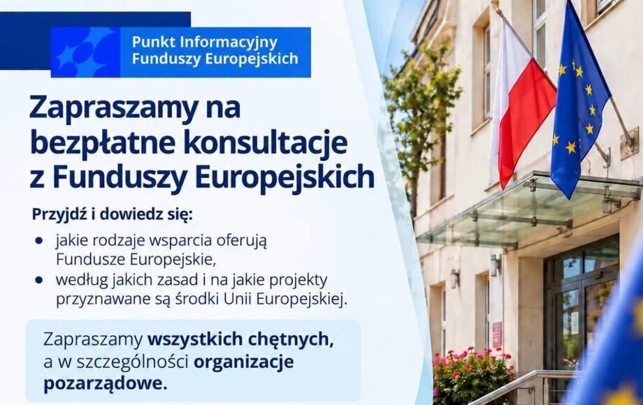 Bezpłatne konsultacje z Funduszy Europejskich w Szamotulach