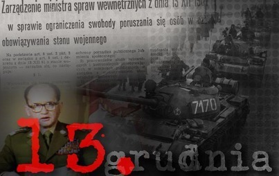 Zdjęcie do ROCZNICA WPROWADZENIA STANU WOJENNEGO