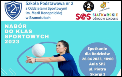 Zdjęcie do NABORY DO KLAS SPORTOWYCH