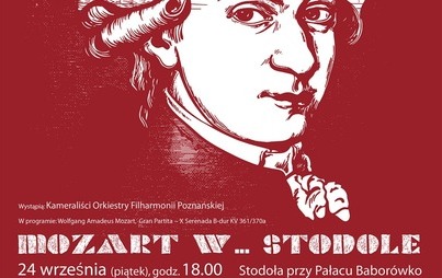 Zdjęcie do JESIENNY SEZON KONCERTOWY - MOZART W STODOLE