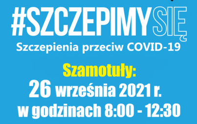 Zdjęcie do SZCZEPIENIA PONOWNIE NA TARGOWISKU MIEJSKIM