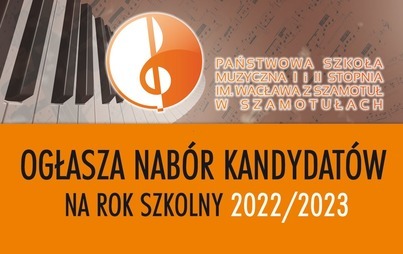 Zdjęcie do NAB&Oacute;R DO SZKOŁY MUZYCZNEJ