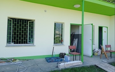 Zdjęcie do TRWA REMONT SZATNI W OTOROWIE