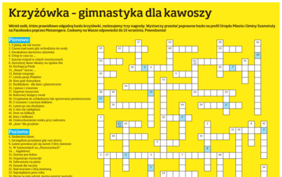Zdjęcie do GIMNASTYKA DLA KAWOSZY - LAUREACI KONKURSU KRZYŻ&Oacute;WKOWEGO